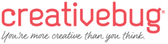 Creativebug logo and link