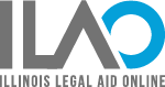 Illinois Legal Aid Online logo and link