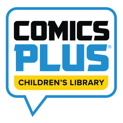 Comics Plus Children's Library logo and link