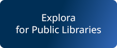 Explora for Public Libraries logo and link