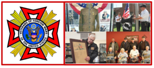 VFW St Juvin Post 1336 cover image with logo and various photographs of events